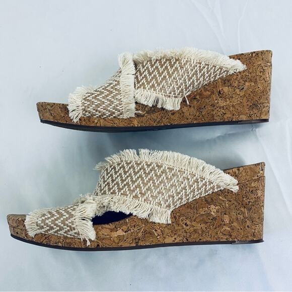 Lucky Brand Cork Wedges Size 8.5 - Picture 5 of 8